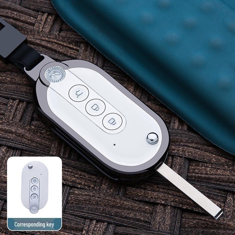 

Wuling Hongguang MiniEV Macaron Gameboy GB Metal Shell Key Case with Buckle Bag