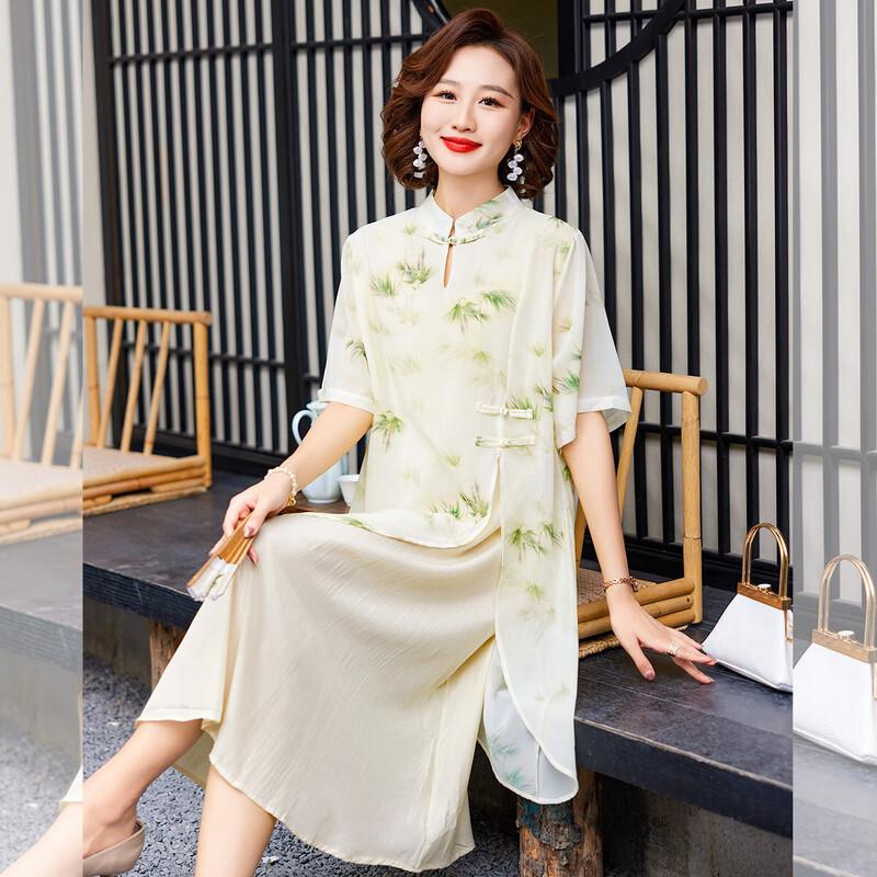 Baolianduo Ethnic Style Summer Dress XL