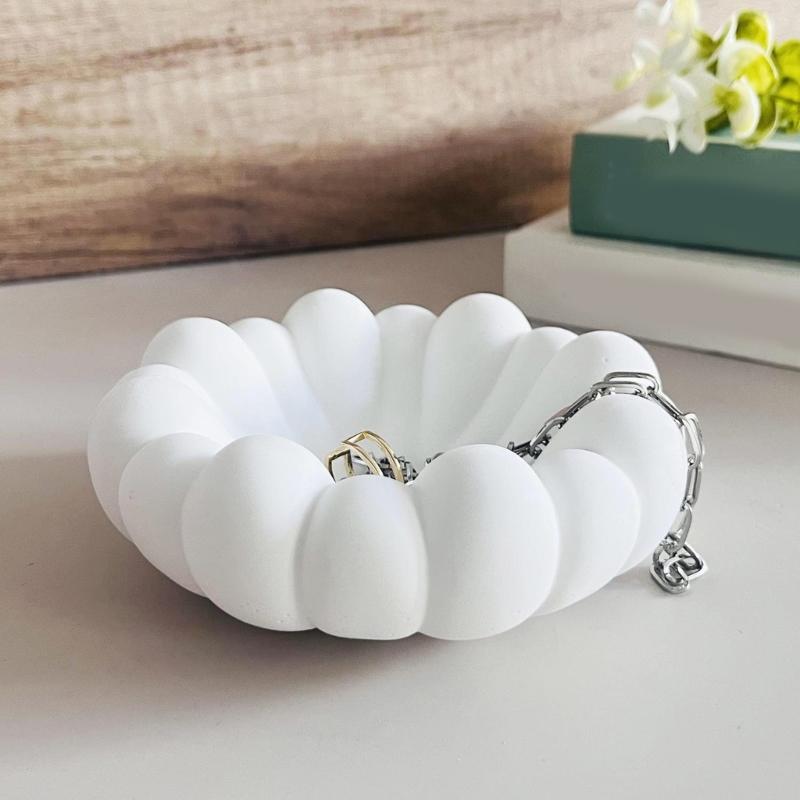 Creative Silicone Tray Mold Epoxy Cloud Shaped Storage Plate Mould Stylish Coaster Mold for Crafting Enthusiasts