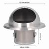 Round Wall Vent Cover Decorative External Extractor Vent Durable Air Vent  Garage Ventilation