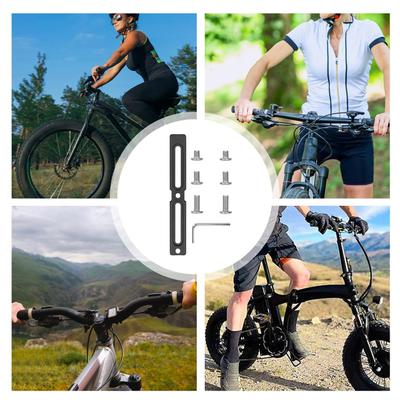 Bike Bottle Cage Adapter Bicycle Bottle Mounting Base Aluminum Alloy Adjustable Position Cage Mount For MTBs Road Bike