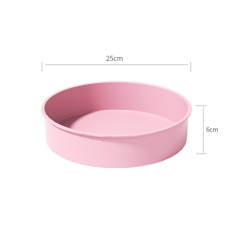 Multi-size silicone cake pans for baking, round cake molds silicone baking pans non-stick quick demoulding suitable for cheeseca