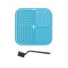Silicone Pet Slow Feeder Mat with Suction Cup - Non-slip Licking Plate for Dogs and Cats