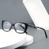 New Anti-blue Light Reading Glasses Men and Women Square Frame Ultra-light High-definition Presbyopia Glasses Fashion Glasses