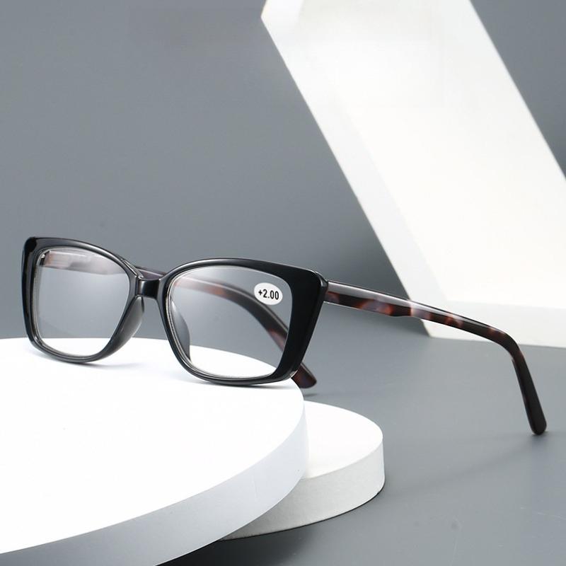 New Anti-blue Light Reading Glasses Men and Women Square Frame Ultra-light High-definition Presbyopia Glasses Fashion Glasses