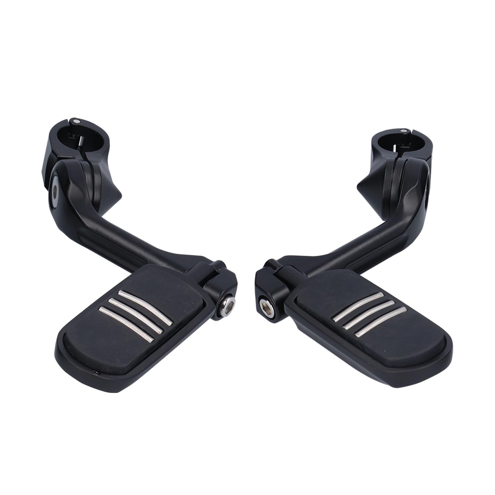 

Мотоциклетные подножки подставка для ног регулируемый зажим 360 градусов замена для Yamaha