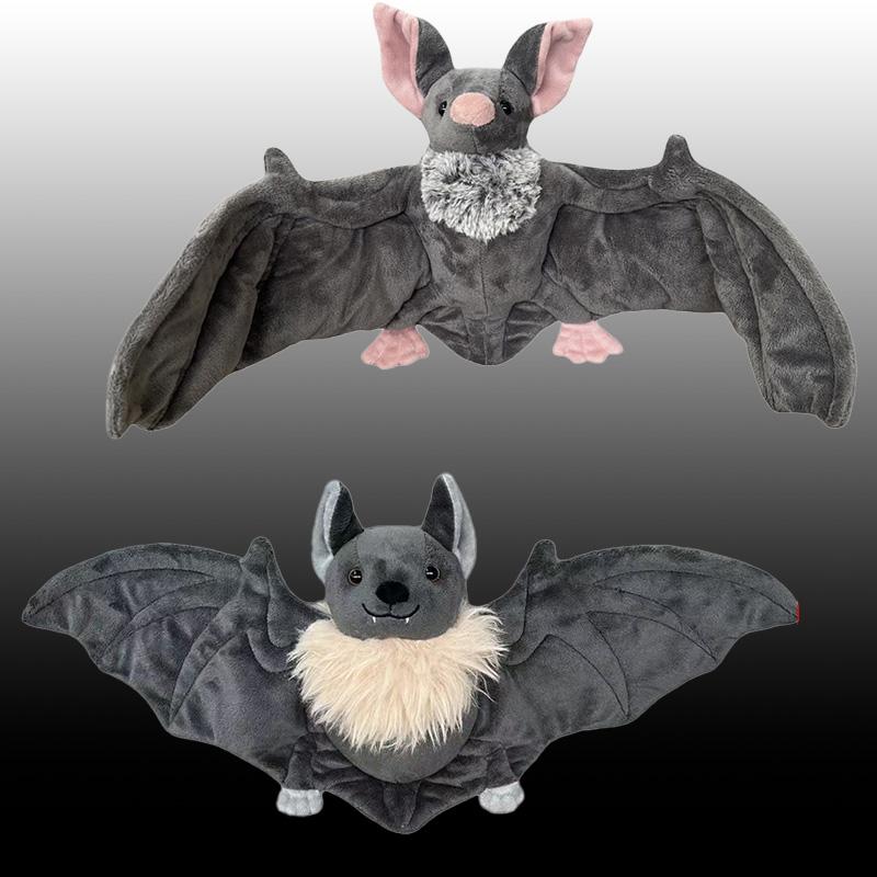 New 25/22cm Funny Bat Plush Toy Game Animation Surrounding High-Quality Children Birthday Gift All Saints' Day Gift