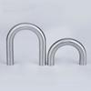 Reliable 304 Stainless Steel U Shaped Polished Exhaust Pipe 180 Degree Bend