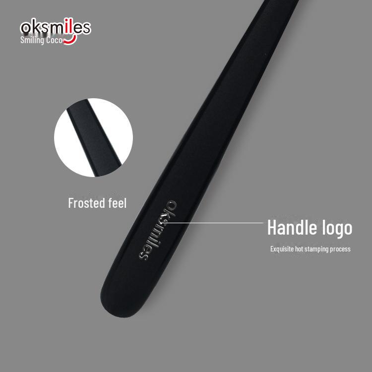 Oksmiles SF1309 Japanese-Style Soft Bristle Toothbrush for Adults – Universal Wide Head, Dense Cotton Clean.
