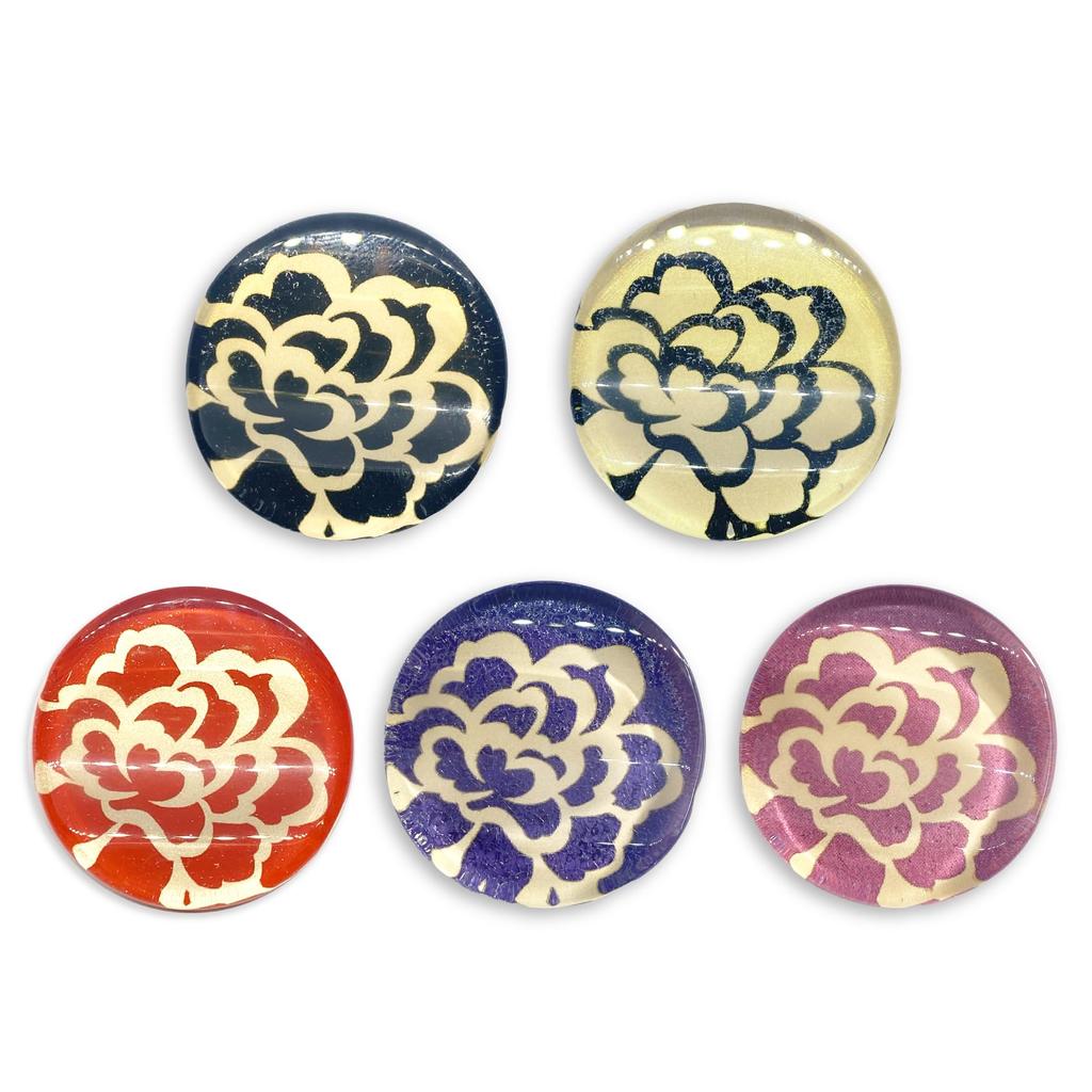 Pontopont Glass Chopstick Set of Simple and Stylish Cute Cutlery Rest for Japanese Perfect for and Perfect as a Gift for New 1 Rests, 5, Design,