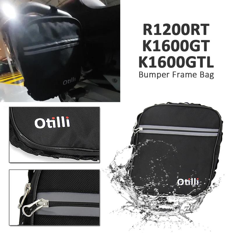 Bumper Repair Tool Placement Bag For BMW R1200RT R 1200 RT K1600GT K1600GTL K 1600 K1600 GT GTL Frame Crash Bars Waterproof Bag