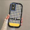 Monotone Lattice RealmeGtneo3 Mobile Phone Case Protective Case Silicone Tape Holder
