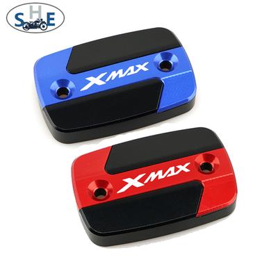 For YAMAHA X-MAX XMAX 300 250 125 XMAX300 XMAX250 XMAX125 Motorcycle Front Brake Fluid Reservoir Cap Cover Brake Fluid Tank