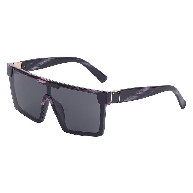 Sunglasses Women'S Sunglasses Women'S Integrated Large Frame Sunglasses Trendy Glasses Sunglasses