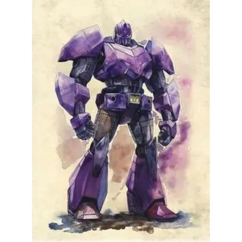 Transformers Bumblebee Optimus Prime Decorative Metal Plate Gift for Boys Wall Decor