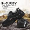 Labor Insurance Shoes Men's Anti-smashing and Anti-piercing Large Bag Head Non-slip and Wear-resistant Lightweight Safety Protective Work Shoes