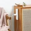 1-50 Self-adhesive Power Strip Organizer Fixer Wire Socket Power Strip Hanging Sliding Rail Plastic Home Cable Plug Holder Rack