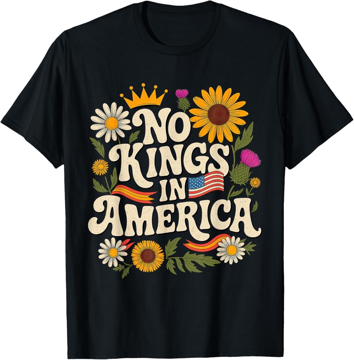 No King In America T-Shirt Mens Womens Tees Top unisex T-Shirt Mens Womens Tees Top S