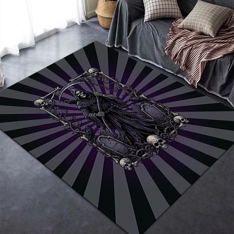 2025 New Death Carpet Rug for Living Room Bedroom Home Sofa Decoration,Kids Play Non-slip Floor Mat57