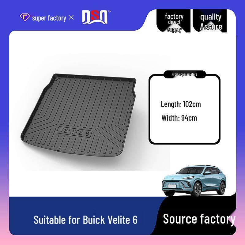 Custom TPE Trunk Mat for Buick Excelle/Excelle GT - Fits Micro Blue 6 & Micro Blue 7 Models