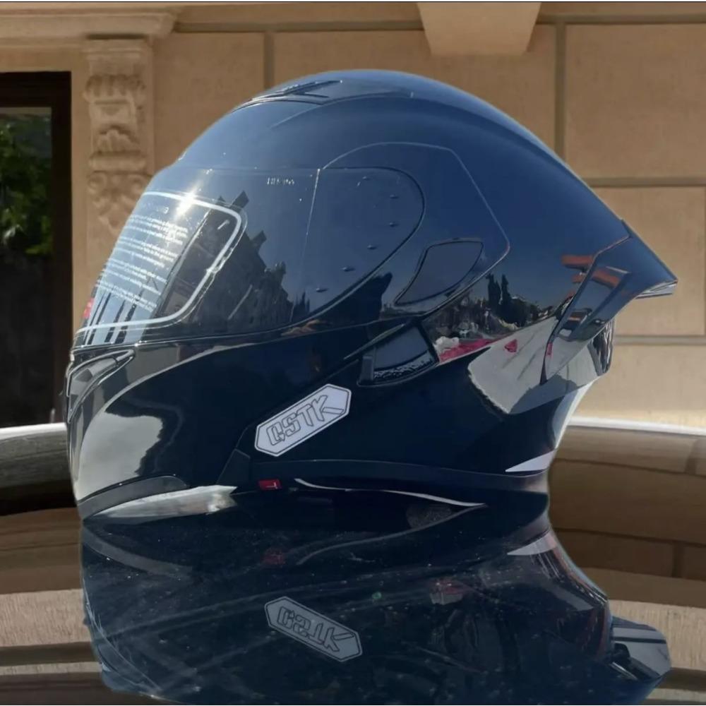 New face-off helmet extra large 70 extra large head circumference double lenses new motorcycle helmet
