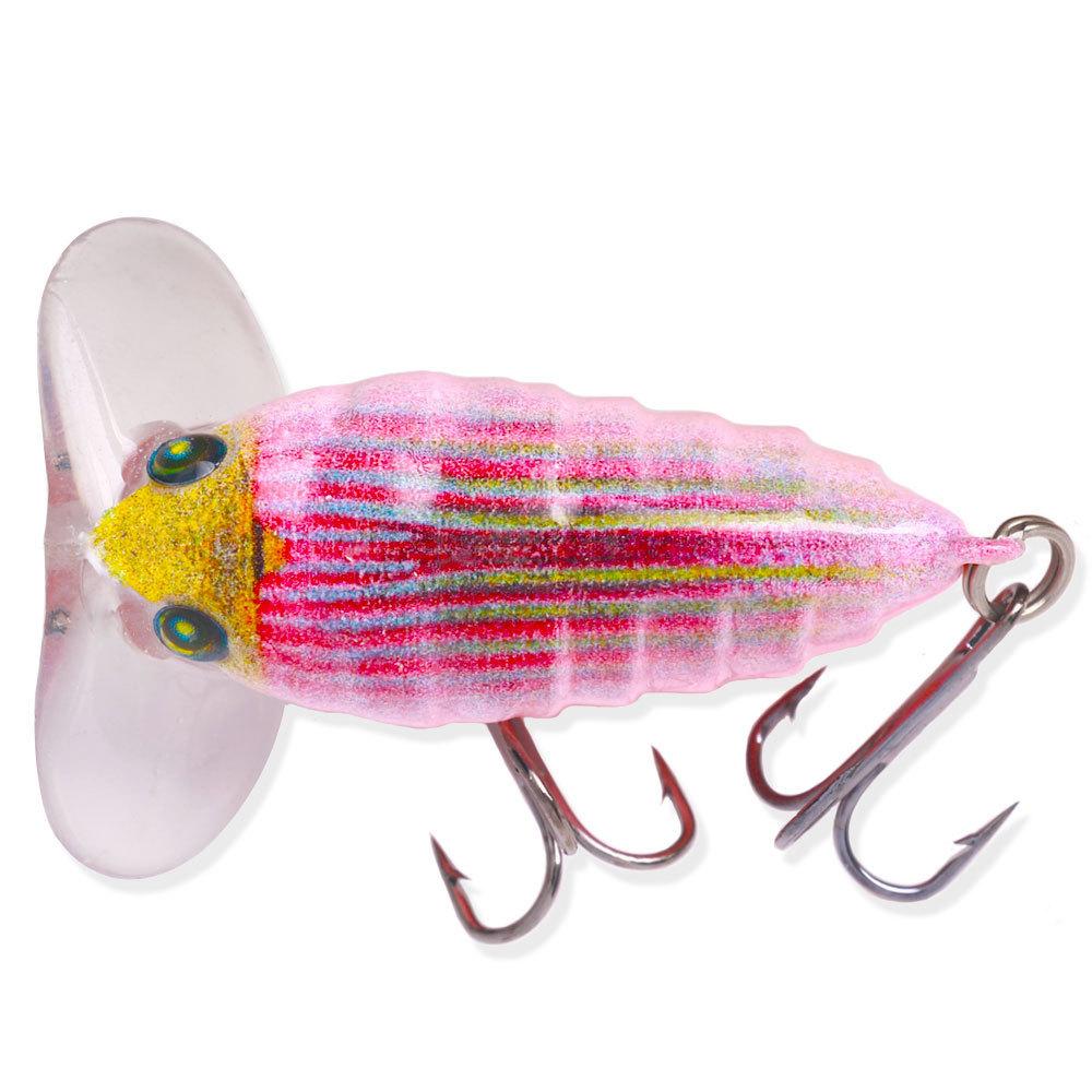 

Air Force Imitation Bionic Five-Color Cicada Hard Bait4CM3.9GColorful Insect Lure Fishing Bait Special for Fishing 4CM-3.9G