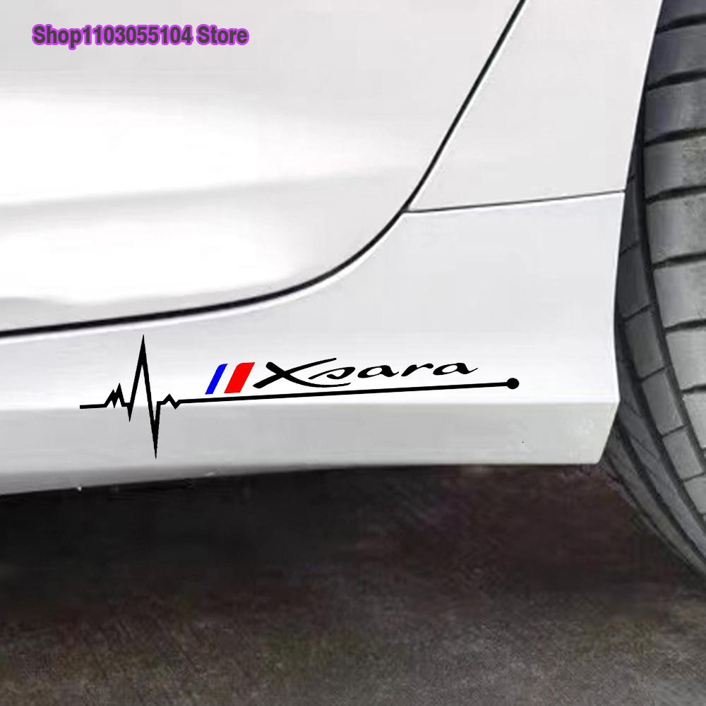 2pcs Car Body Sticker For Citroen Picasso C4 C3 XSARA GRAND Auto Accessories AO0