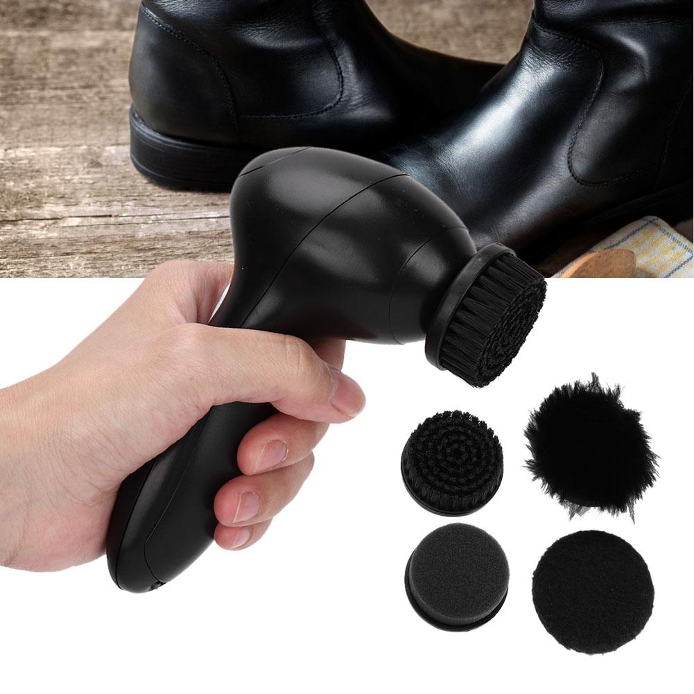 Handheld Electric Portable Replaceable Brush Head Shoe Brush Shoe Polishing Tool