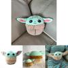 Peluche Carino Baby Yoda in Taglie da 5 o 10 Pollici con Imbottitura Elastica Ultra-morbida