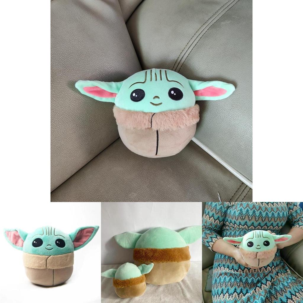 Peluche Carino Baby Yoda in Taglie da 5 o 10 Pollici con Imbottitura Elastica Ultra-morbida