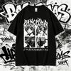 2025 Summer Panchiko DEATHMETAL Album Graphic Print Men Women Hip Hop Oversized Male Vintage100% Pure Cotton Printed T-shirt