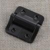 Black Zinc Alloy Boat Door Frame Hinge Butt Full Surface Mounting Sturdy and Durable 5.1 x 5.7cm