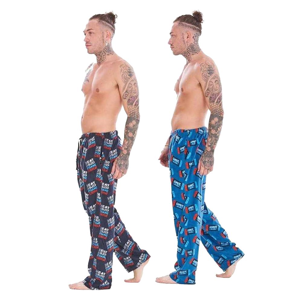 Keanu Men's Gamer Pyjama Bottoms (Pack of 2)