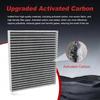 Activated Carbon Cabin Air Filter & Filter Access Door for Dodge Caliber 2009-12