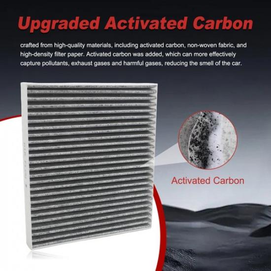 Activated Carbon Cabin Air Filter & Filter Access Door for Dodge Caliber 2009-12