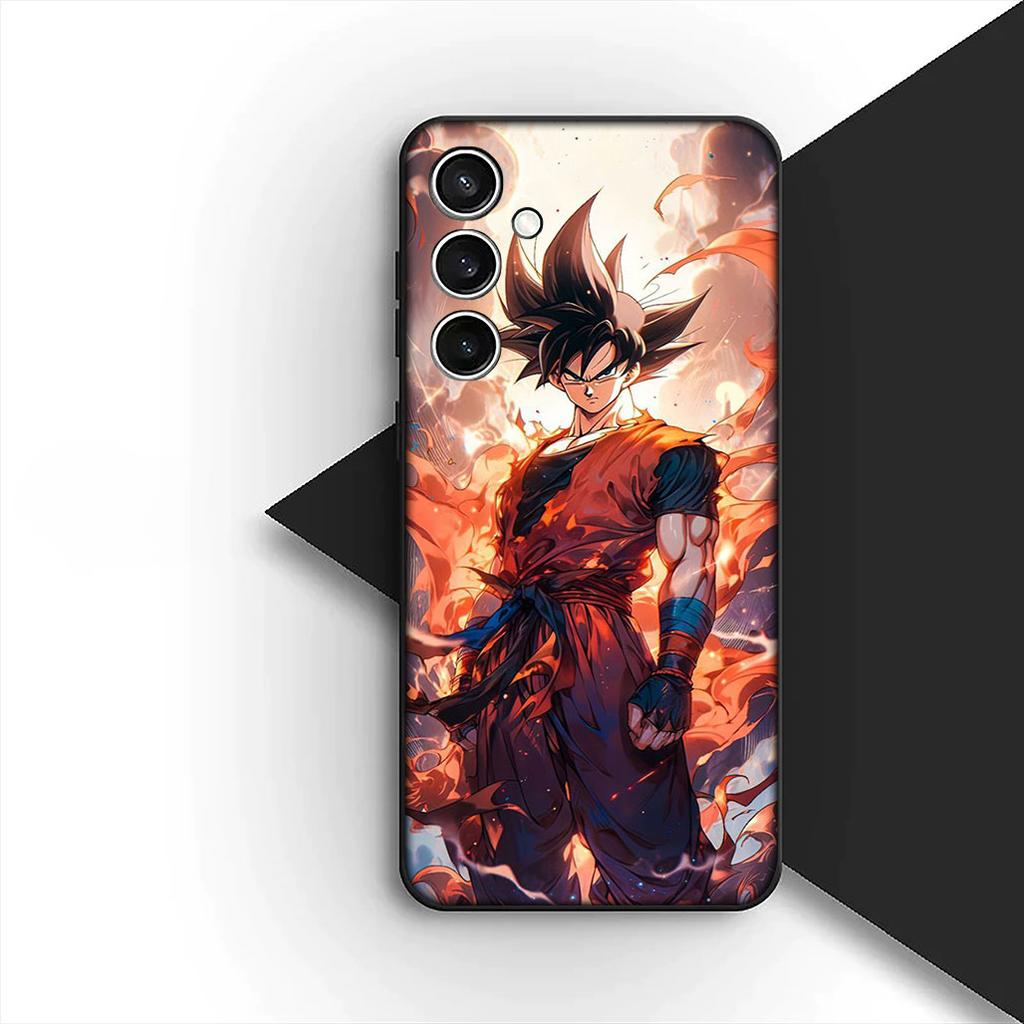 Vegeta Dragons Gokus Balls Super Cover for Samsung Galaxy S25 S24 S23 FE Ultra Plus S7 Edge S25+ S24+ A56 5G + Coque Phone Case