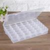 Jewelry Organizer Box for w/ Dividers 36-grid Organizer Container for Ring Earri