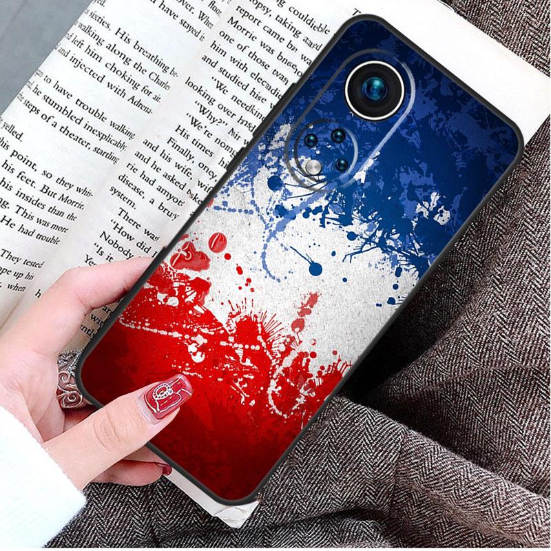 France Flag Case For Honor Magic 8 Pro 5 6 7 Lite Honor 400 200 50 70 90 X9d X9c X9b X9a X8b Win RT Cover