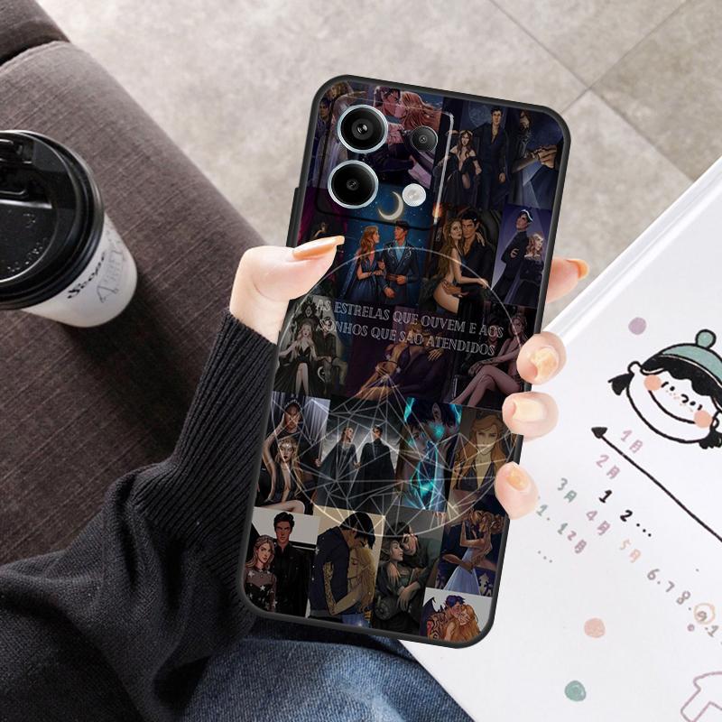 

A Court of Mist and Fury Sarah J Maas Cover For Xiaomi Redmi Note 11 10 12 13 14 15 Pro Plus Case For Redmi 10C 13C 12C 14C 15 C Redmi 15 4G