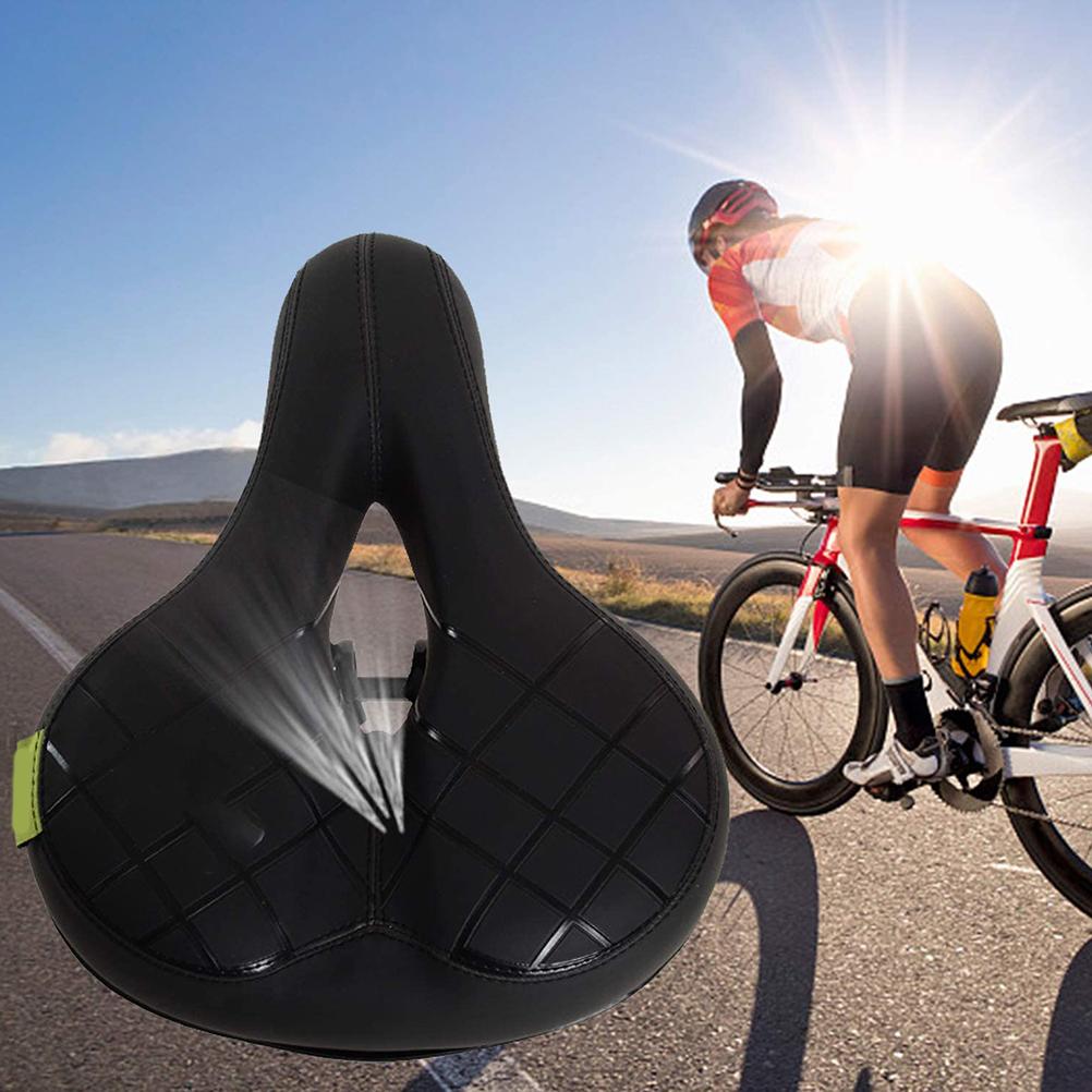 Curea Lată Moale pentru Bicicletă Design Antishoc Fund Mare Confort Extra Șa Bicicletă Potrivită MTB Munte