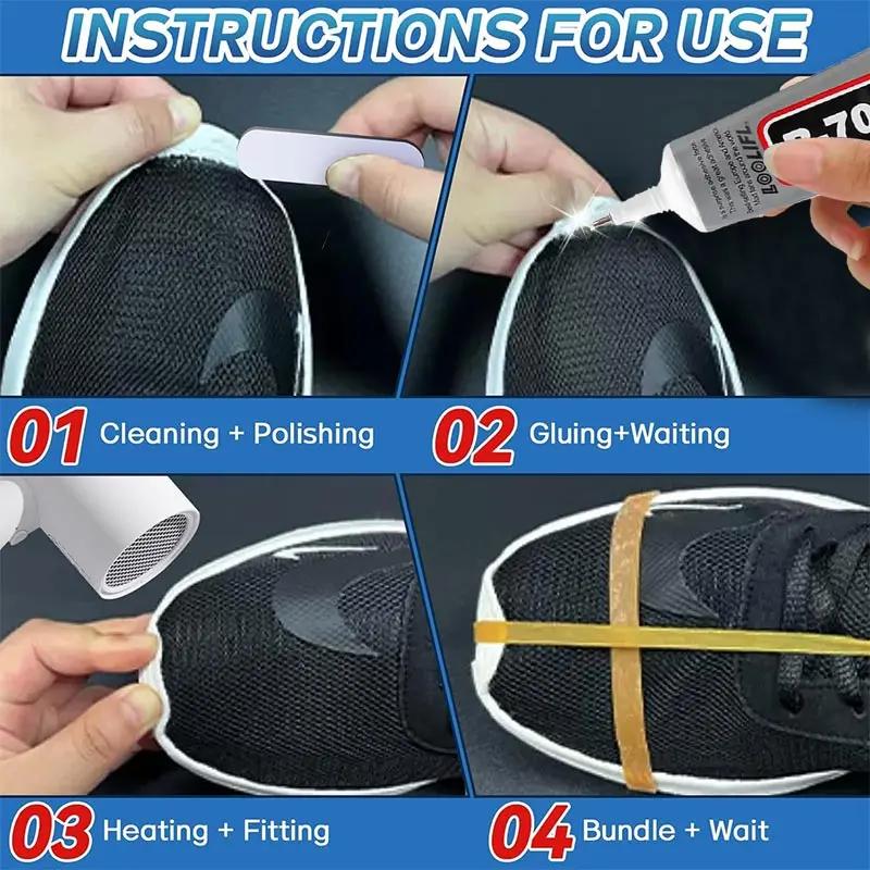 Quick-drying Universal Sealant 50ml Powerful Shoe Repair Glue Waterproof Shoe Repair Glue Professional Shoe Repair Tools