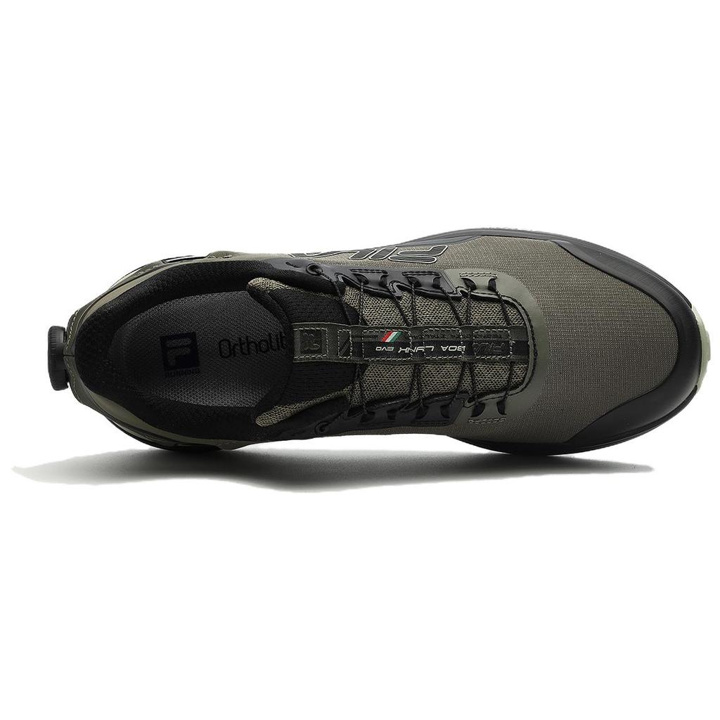 Fila Lynx Boa Atr Comfortable Durable Lightweight Fabric Synthetic Leather TPU Shock Absorption Low Top Running Shoes Men Sneaker A12M331205FKC