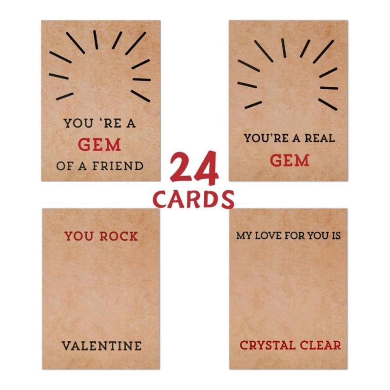 Novelty Valentines Cards Heart Shape Crystal Personalized Love Expression Transform Your Emotion Into Distinctive Love