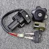 Fuel Gas Cap Ignition Switch Seat Lock with Key Kit For Suzuki DR650 DR650SE 1996-2022 37000-04810 37000-04811 37000-04812