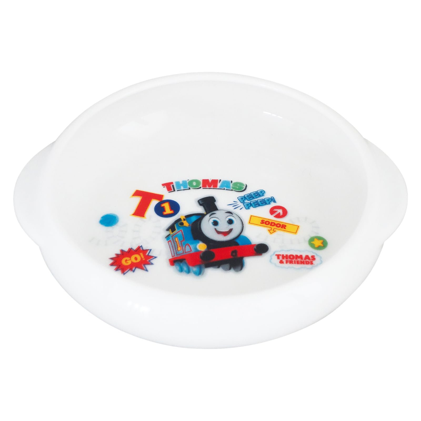 

the Tank Universal Tableware Tableware Baby Food Weaning Age Children Easy to Scoop Bowl M Approximately Diameter 15 x Height 4cm GO Series Goods белый