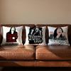 The Room TTommy Wiseau Cushion Cover Soft Reversible Durable Pillow Cover MultiScene Use for Home Car Daily Comfort