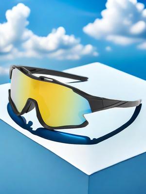 Latest HD Cycling Glasses Bicycle Gear Outdoor Sports Sunglasses for Men and Women Break the Wind Running Fishing Glasses