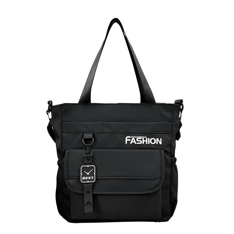 Unisex Durable Tote Bag: Large Capacity, Scratch & Wear-Resistant, Lightweight Crossbody for Students & Professionals.