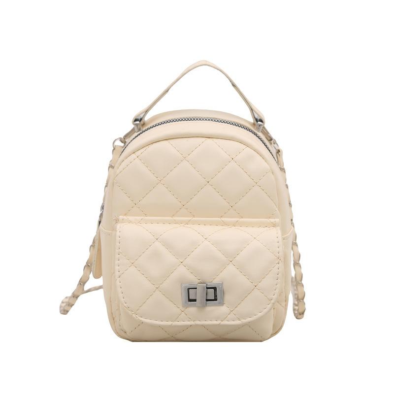 Xiaoxiangfeng Backpack Women's 2025 New Trendy Fashion Backpack High Value Chain Bucket Bag Travel Bag