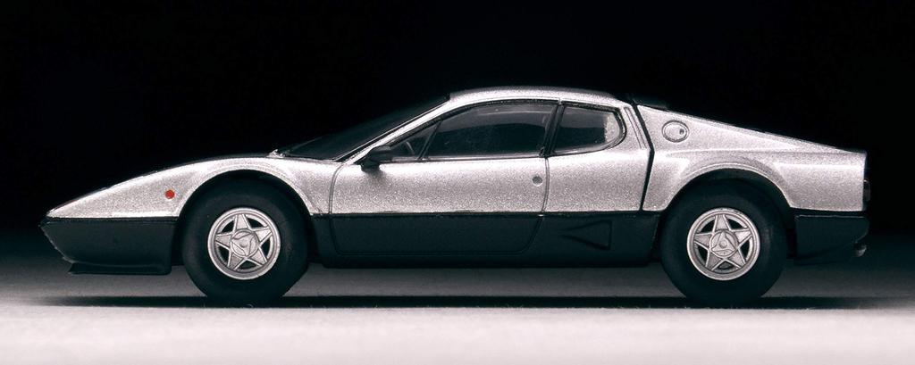 Tomica Limited Vintage Neo Ferrari BB512 Silver Finished Model 1/64 TLV-NEO